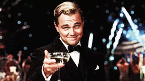 Leonardo Di Caprio is celebrating new year
