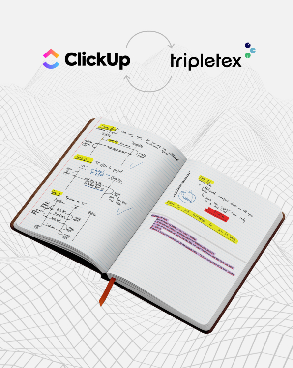 ClickUp and Tripletex integration case study