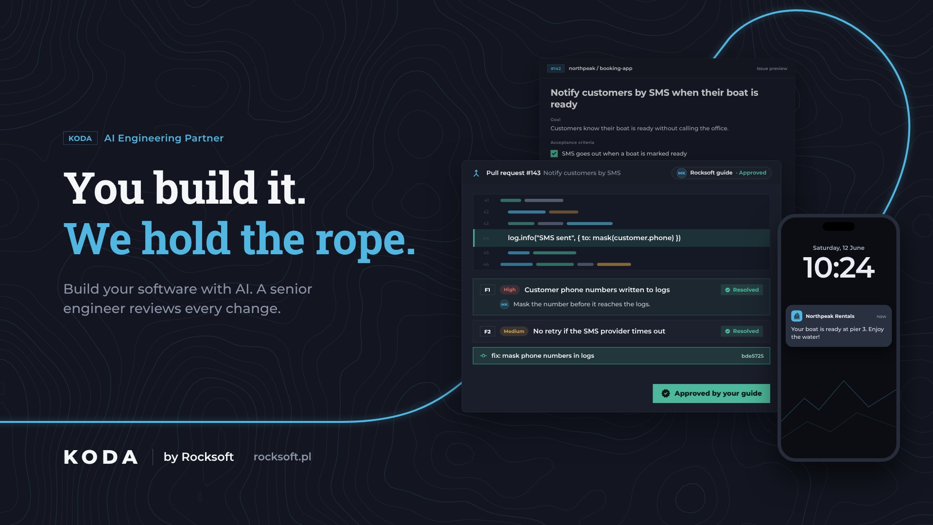 KODA by Rocksoft: You build it. We hold the rope.