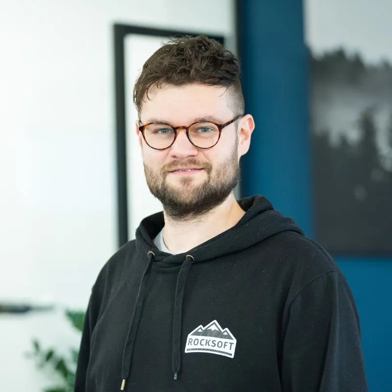 Oskar Pilch - employee of Rocksoft