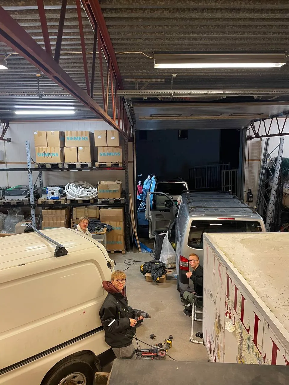 Allteck på jobb